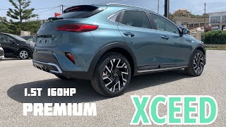 2023 KIA XCEED PREMIUM 15T 160HP HYBRID YUKA STEEL COLOUR REVIEW INTERIOR amp EXTERIOR [upl. by Hanas]