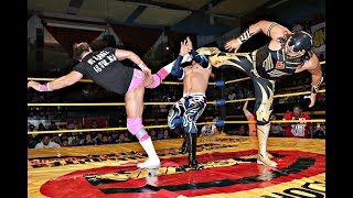 CARISTICO VS VOLADOR JR VS MASCARA DORADA VS TITAN  HIGHLIGHTS HD [upl. by Lhamaj]