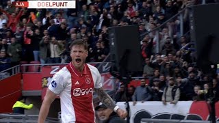 Wout Weghorst Goal 901 Ajax vs Groningen 31 All Goals and Extended Highlights [upl. by Elleinnad]