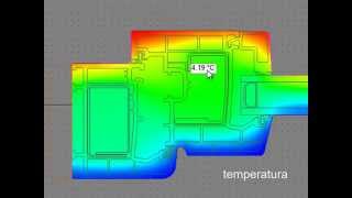 ANALISI TERMICA DI UNA FINESTRA  WINDOW THERMAL TRANSMITTANCE [upl. by Keith]