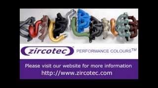 Zircotec Performance Colours Exhaust Coating Range  High performance Ceramic Coating Products [upl. by Percival727]