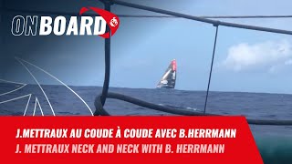 Justine Mettraux au coude à coude avec Boris Herrmann  Vendée Globe 2024 [upl. by Wernsman]