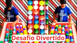 Desafio Divertido das bolinhas coloridas [upl. by Ttocs]