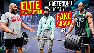 Elite Powerlifter Pretended to be a FAKE TRAINER 3  Anatoly Aesthetics in Public [upl. by Gney409]