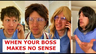 When your boss makes no sense doctor struggles [upl. by Civ]