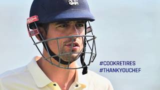 Alastair Cook retires from international cricket [upl. by Noivert]