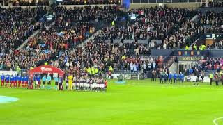 The National Anthems  Scotland 2 v 0 Spain Hampden Park Glasgow  Football  28032023 [upl. by Ariana95]