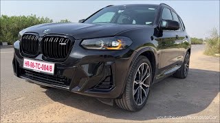 BMW X3 xDrive M40i 2023 ₹877 lakh  Reallife review [upl. by Ziom]