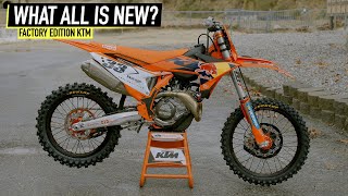 Ktm sxf 450 FMFQuickshifter pure sound [upl. by Anaeirb]