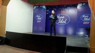 Mara Idol 2017 Top 7  Andy Bohia [upl. by Earissed]