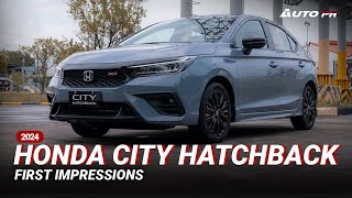 2024 Honda City Hatchback  First Impressions  SAME BUT DIFFERENT [upl. by Naus]