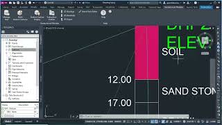 HOW TO CALCULATE VOLUME BETWEEN TWO STRATA FROM BOREHOLE IN CIVIL 3D [upl. by Ordisi]