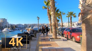 Piraeus Greece  4K Harbour Tour  Port City  Street Walk  Athens Attica  Virtual Walking 2022 [upl. by Rocher317]