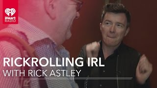 Rickrolling In Real Life WITH RICK ASTLEY [upl. by Roswell]