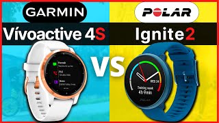 Garmin VIVOACTIVE 4S vs Polar IGNITE 2 Best Fitness Tracker  Best Fitness Watch [upl. by Mcmullan226]