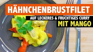 Hähnchenbrustfilet auf leckeres amp fruchtiges Curry amp Mango mit DampfgarerDampfmacher von Tupperware [upl. by Catina]