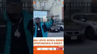 Baba levo afika gereza alipofungwa pdaddy baba pdiddyparty prank pets diamondplatnumz duet [upl. by Noterb]