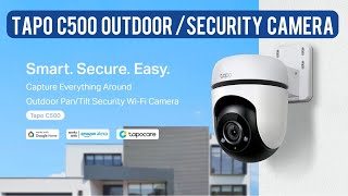 TpLink Tapo C500 Outdoor PanTilt Security WiFi Camera  Complete Practical Review [upl. by Bink]