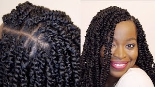 Passion Twists in under 2 hrs EASY Crochet Braids Toyo Tress Collection Bohemian Hair [upl. by Oys]