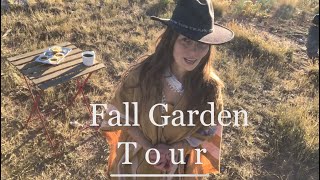 DIY Wind Resistant Geodome Greenhouse and Fall Tour [upl. by Nelon]