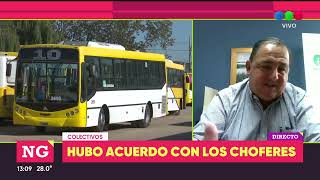 Transporte hubo acuerdo con choferes y se retomará el servicio  TelefeSantaFe [upl. by Leduar]