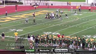 Brockport Football vs Morrisville State [upl. by Ominoreg]