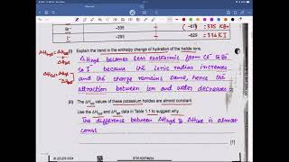 9701 m24 qp 42 part 1 9701 CHEMISTRY A2 level Paper 42 October November 2023 part 1 [upl. by Drofub]