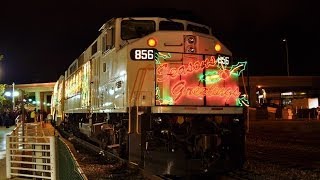 Christmas Trains in Southern California [upl. by Annahtur]