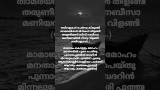 Tharivalakal chernnu kilungishortvideo malayalamsonglyrics shortfeed mappilappattu [upl. by Acissey]