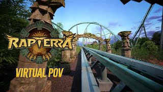 Rapterra Front Seat Virtual POV  New Wing Coaster Kings Dominion [upl. by Weingartner]