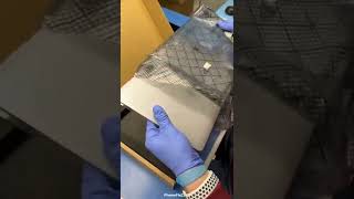 MacBook Air screen replacement using genuine Apple parts 👍phonefixcraft satisfying asmr repair [upl. by Ronnholm624]