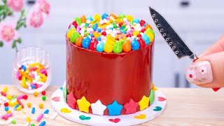 Best Miniature Chocolate Cake Decorating Ideas  1000 Satisfying Mini Chocolate Cake Dessert Video [upl. by Ahseele]