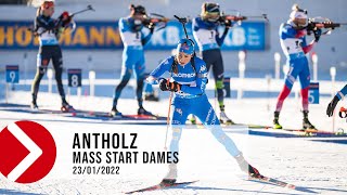 MASS START DAMES  ANTHOLZ 2022 [upl. by December]