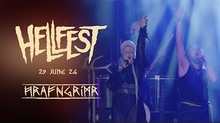 HrafngrĂ­mr  NĂŤU BYLGJUR  HELLFEST 2024 Live [upl. by Hogg]