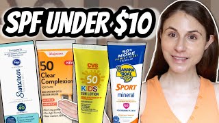 BEST SUNSCREENS UNDER 10  DR DRAY [upl. by Silvia]