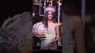 Femina Miss India 2024 1st Runner Up  Rekha Panday  Indira Alumni [upl. by Nueoras594]