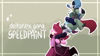 quotThe Staccwichquot DELTARUNE SPEEDPAINT [upl. by Eillim]