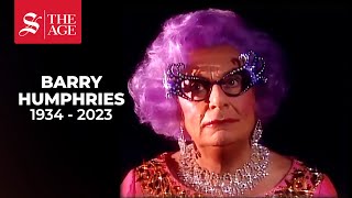 Greatest moments of comedy icon Barry Humphries [upl. by Richelle]