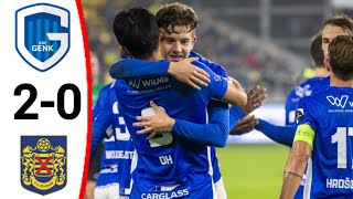 SK Beveren vs Genk 02 All Goals and Extended Highlights [upl. by Kirre]