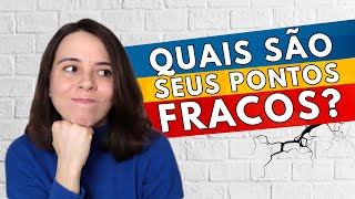 COMO RESPONDER QUAIS SÃO SEUS PONTOS FRACOS NA ENTREVISTA DE EMPREGO  CONFIRA 3 EXEMPLOS [upl. by Gnim511]