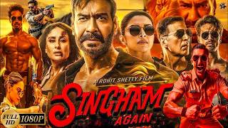 Ajay Devgan amp Akshay Kumar New Hindi Action Blockbuster Movie 2024  Singham Again Full Movie 2024 [upl. by Atikihs]