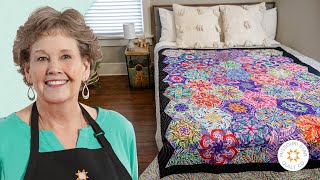 Make a quotKaleidoscopequot Quilt with Jenny Doan of Missouri Star Video Tutorial [upl. by Elbertina479]