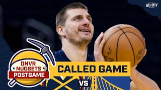 Nikola Jokics game winner sinks Steve Kerr amp the Golden State Warriors  DNVR Nuggets Postgame [upl. by Hodgson]