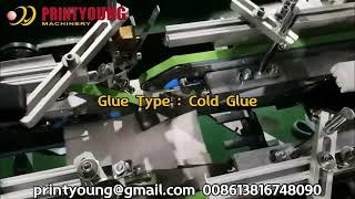 ZH800XC 4amp6 Corner Folder Gluer Machine [upl. by Elauqsap]