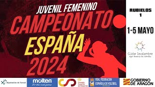 CEV JUVENIL FEMENINO 2024  RUBIELOS DE MORA1 [upl. by Bloomer]