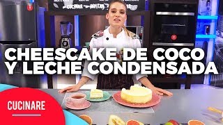 Cucinare TV  quotCheesecake de coco y leche condensadaquot [upl. by Selyn]