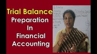 quot Trial Balancequot Preparation in Financial Accounting [upl. by Doner]