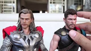 UNBOXING HOTTOYS GOD OF THUNDER THOR GLADIATOR [upl. by Nnod]