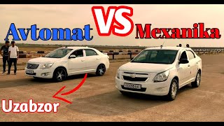 COBALT TEST AVTOMAT VS MEXANIKA TEXNOBOOM [upl. by Nosydam]