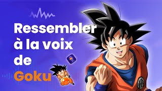 Modificateur de voix Goku IA  Comment ressembler à Goku  DRAGON BALL [upl. by Valdis478]